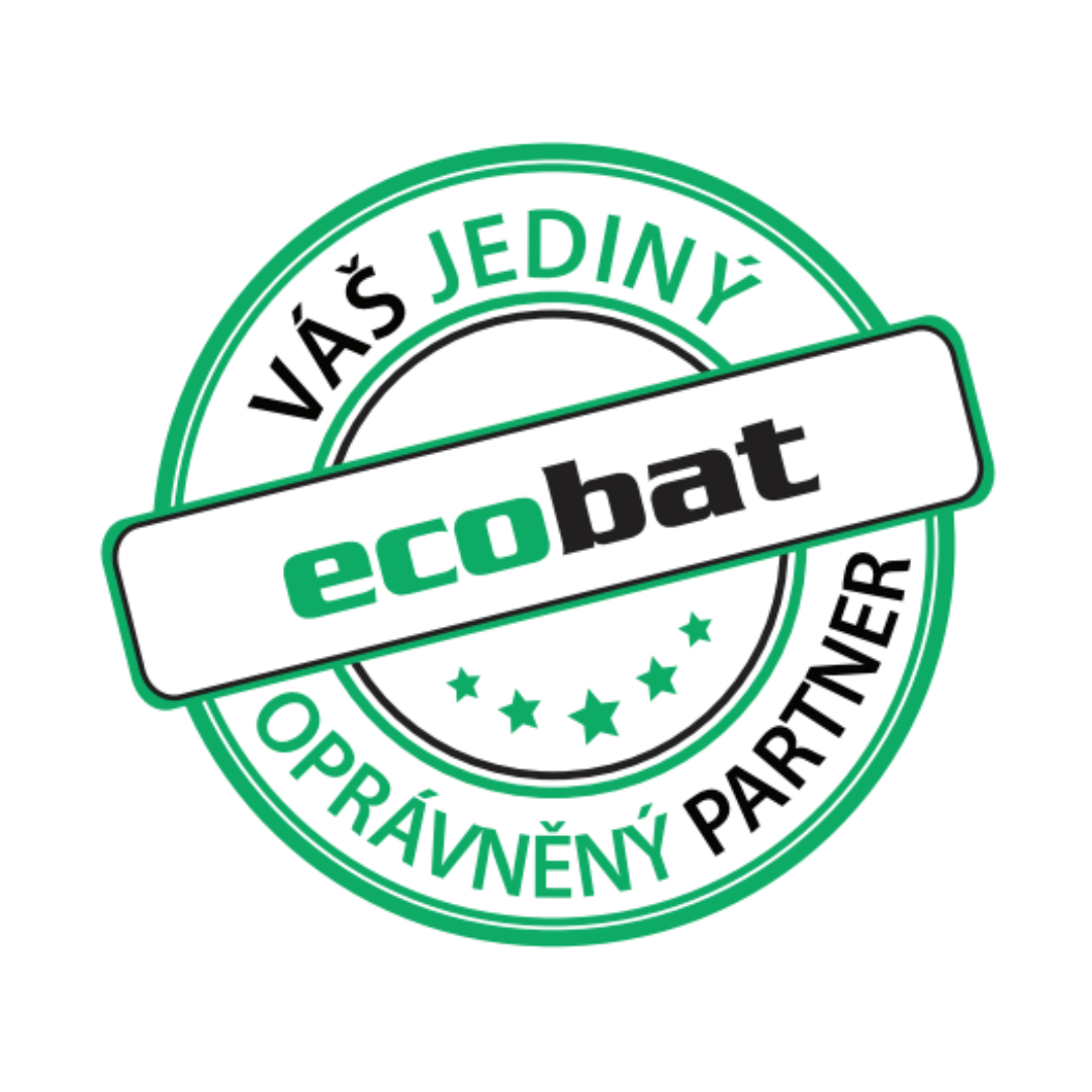 ECOBAT váš jediný oprávěný partner s oprávněním ke sběru všechy odpadních baterií