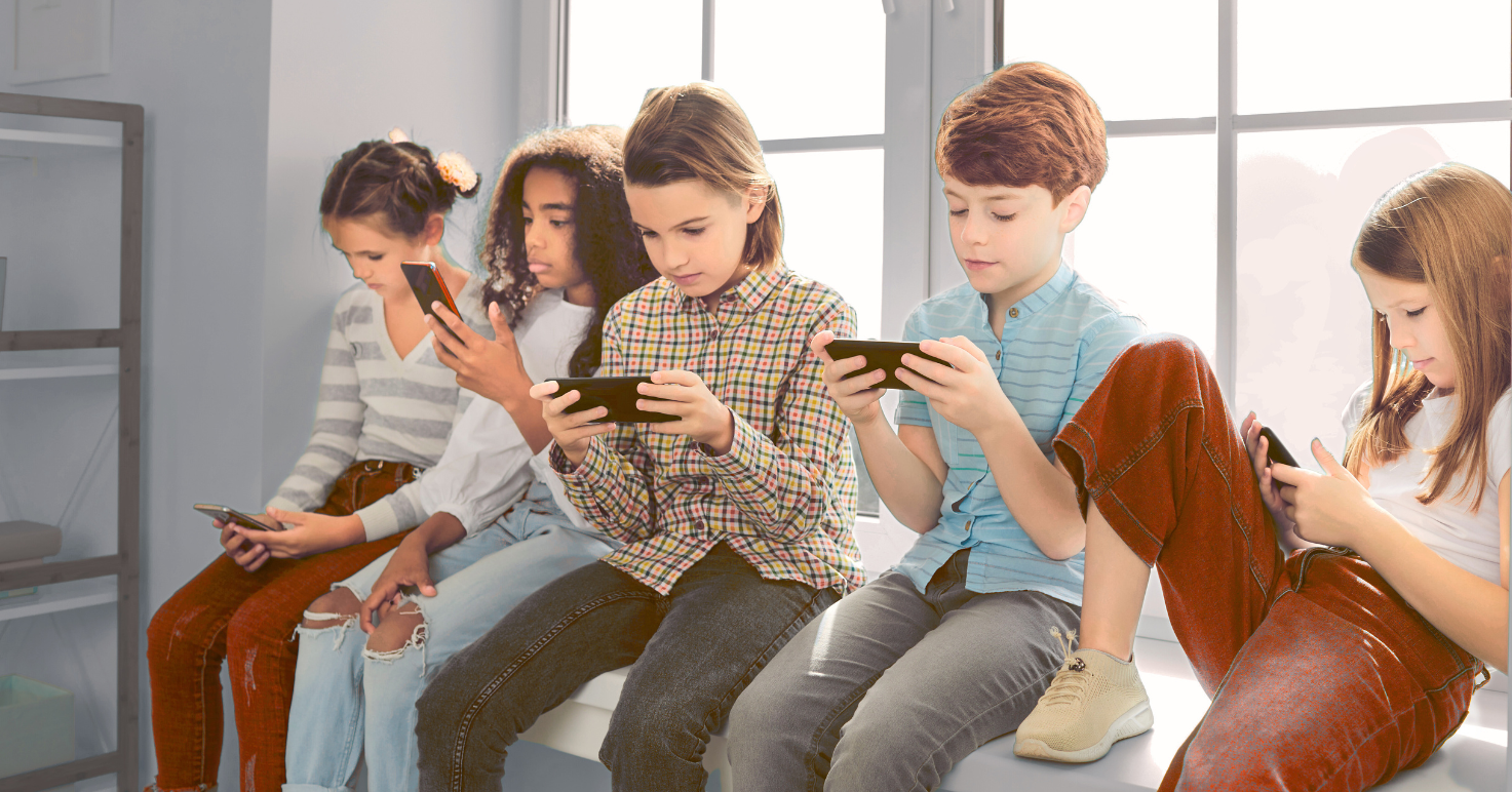 děti a mobily